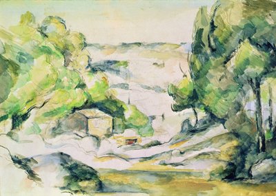 Landschaft in der Provence von Paul Cézanne